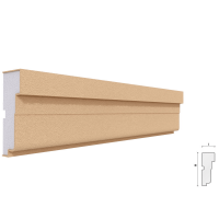 Ancadrament ferestre si usi Akfix FP108,  polistiren EPS + rasina, 100 x 38 x 2000 mm