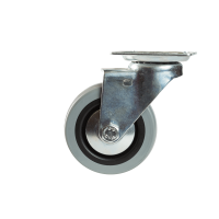 Rola pivotanta cu placa, 75 x 24 mm, 55 kg
