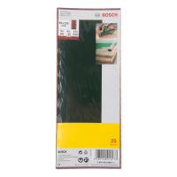 Foi abrazive Bosch, G60, 80, 120, 240, 25 bucati, pentru slefuitoare cu vibratii