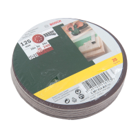 Foi abrazive Bosch, G80, 120, 240, 25 bucati, pentru slefuitoare cu excentric