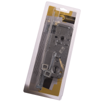 Broasca ingropata, cu cheie, Yale, alb, 43 x 90 mm