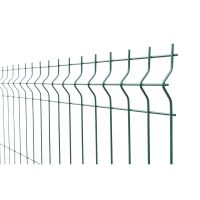 Panou gard bordurat zincat, plastifiat, verde, RAL 6005, 1200 x 2000 mm