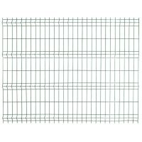 Panou gard bordurat zincat, plastifiat, verde, RAL 6005, 2000 x 2500 mm