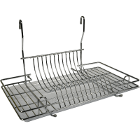 Suport cu agatatoare, vase si pahare, fier cromat, 44 x 5 x 26 x 26 cm
