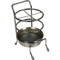 Suport pentru tacamuri, cu stativ, fier cromat, 16 x 14 x 11 cm