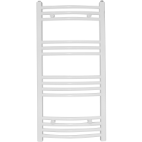 Calorifer baie Aquadesign, portprosop, alb, curbat, 500 x 1100 mm, accesorii incluse
