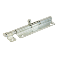 Zavor aplicat, cu piedica, otel zincat, 100 x 40 mm, L: 125 mm