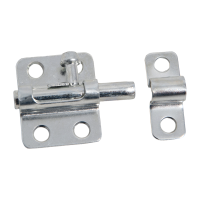 Zavor aplicat, cu piedica, otel zincat, 35 x 42 mm, L: 52 mm
