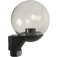 Lampa pentru exterior Steinel L585 S, senzor infrarosu cu detectie 12 m, bec E27, alba