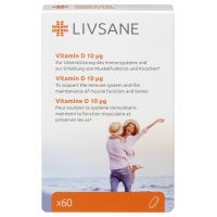 LIVSANE VITAMINA D 10MCG X 60 TABLETE