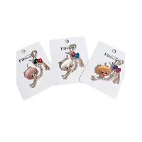 Set engros 12/buc brose elegante "Caracatita cu pietricele"