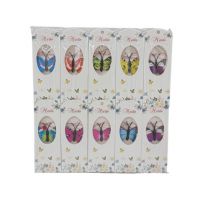 Set engros 20/buc martisoare fluture cu magnet culori mixte
