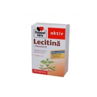 DOPPELHERZ AKTIV LECITINA + VITAMINE B+E 40 CAPSULE