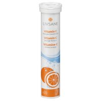 LIVSANE VITAMINA C 240MG X 20 TABLETE EFERVESCENTE