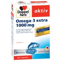 DOPPELHERZ AKTIV OMEGA-3 EXTRA 1000MG X 60 CAPSULE