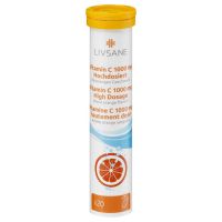 LIVSANE VITAMINA C 1000MG X 20 TABLETE EFERVESCENTE