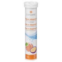 LIVSANE ZINC + VIT C 20 TABLETE EFERVESCENTE