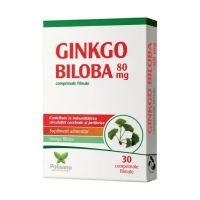 POLISANO GINKGO BILOBA 80MG X 30 COMPRIMATE FILMATE