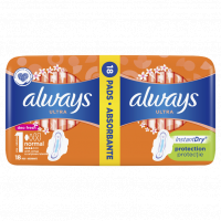 ALWAYS ULTRA FRESH DUO PACK ABSORBANTE 18BUC