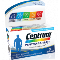 CENTRUM BARBATI A-ZINC 30 COMPRIMATE