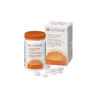 LIVSANE VITAMINA C 200MG X 60 COMPRIMATE MASTICABILE