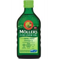 MOLLERS COD LIVER OIL OMEGA 3 MERE VERZI 250ML
