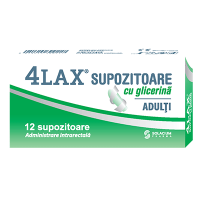 4LAX GLICERINA ADULTI SUPOZITOARE 12BUC