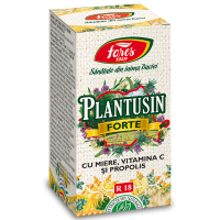 FARES R18 PLANTUSIN FORTE MIERE VITAMINA C PROPOLIS SIROP 100ML