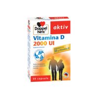 DOPPELHERZ AKTIV VITAMINA D 2000UI 30 COMPRIMATE