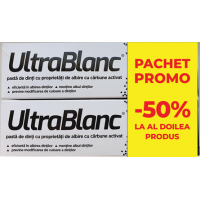 ULTRABLANC PASTA DE DINTI 75ML 1+1 50% REDUCERE LA AL 2-LEA PRODUS