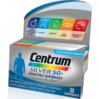 CENTRUM SILVER 50+ BARBATI 30 COMPRIMATE