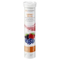 LIVSANE CA+D+K2 20 TABLETE EFERVESCENTE
