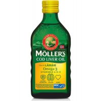 MOLLERS COD LIVER OIL OMEGA 3 LAMAIE 250ML