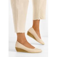 Pantofi cu platforma Minas B bej