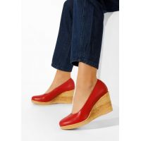 Pantofi cu platforma rosii Zola V3