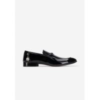 Pantofi eleganti barbati piele negri Campano