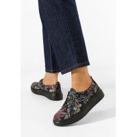Pantofi casual dama piele Elma multicolori v3