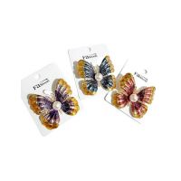Set engros 12/buc brose elegante "Fluturas"