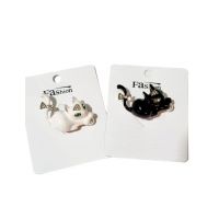 Set engros 12/buc brose elegante "Pisicuta"
