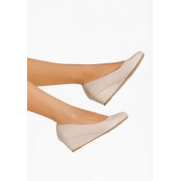 Pantofi cu platforma Diamena bej