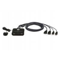 ATEN 2-Port USB FHD HDMI Cable KVM Switch (CS22HF-AT)