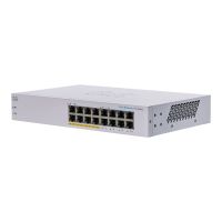 cisco Cisco CBS110-16PP-EU Unmanaged 16-port GE,  (8 support PoE with 64W power budget) (CBS110-16PP-EU)