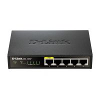 D-Link DES-1005P/E switch-uri Fara management L2 Fast Ethernet (10/100) Power over Ethernet (PoE) Suport Negru (DES-1005P/E)
