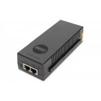 DIGITUS 10 Gigabit Ethernet PoE+ Injector, 802.3at Power Pins:3/6(+), 1/2(-), 30W (DN-95108)