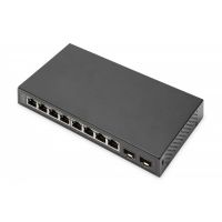 DIGITUS Digitus 8P +2SFP GE Switch 8 x 10/100/1000 Mbit/s + 2SFP Uplink Ports (DN-80067)
