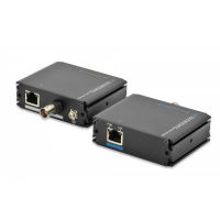 DIGITUS Fast Ethernet PoE+ VDSL Extender over CAT / Coxial Set, up to 500m, 802.3at, Coax/RJ45 (DN-82060)