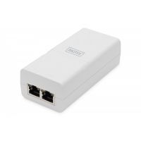 DIGITUS Gigabit Ethernet PoE+ Injector 802.3at, 30 W small housing, white (DN-95132)