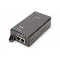 DIGITUS Gigabit Ethernet PoE+ Injector, 802.3at Power Pins:4/5(+),7/8(-), 30W (DN-95103-2)