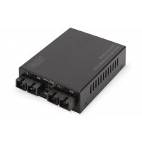 DIGITUS Gigabit Media Converter Multimode to Singlemode SC to SC, Wavelength 850nm, 1310nm, up to 20km (DN-82124)
