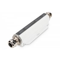 DIGITUS Outdoor POE Surge Protector (60W) 10/100/1000 Mbits , -40 to 65C,  IP67, 10KV, 20KA (DN-95424)